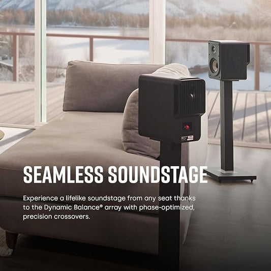 Bocina de repisa (PAR) Polk audio Signature Elite ES15 Negra