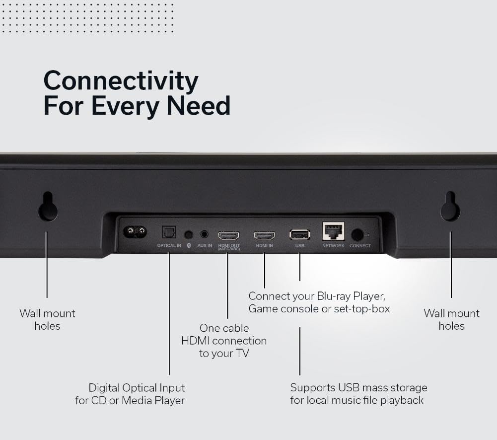 Barra de sonido Denon Home 550