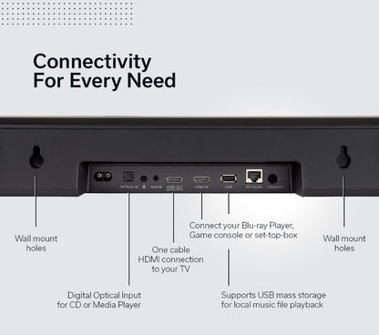 Barra de sonido Denon Home 550