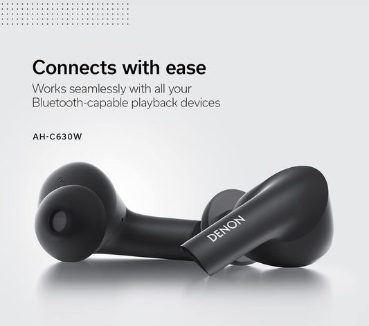 Audífonos DENON Bluetooth AH-C630W Negro