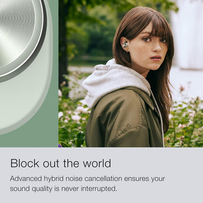 Audífonos Bowers & Wilkins Pi5 S2 Sage green