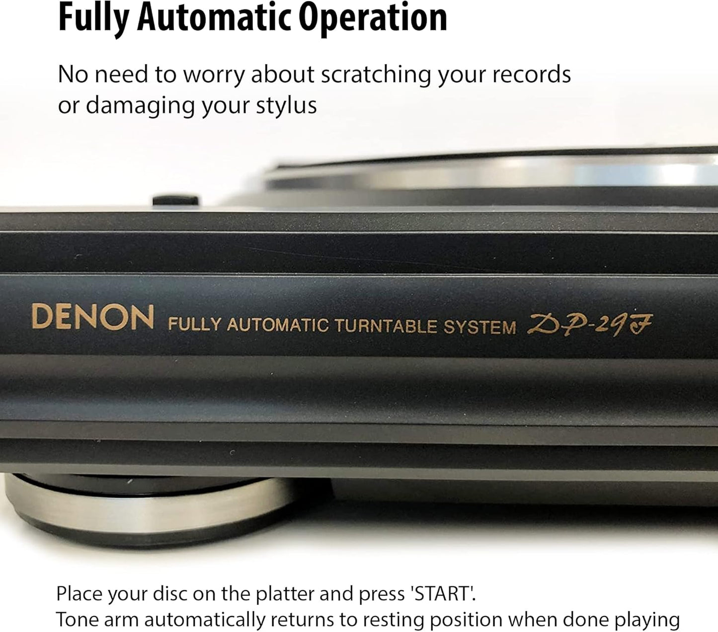 Tornamesa Denon DP-29F