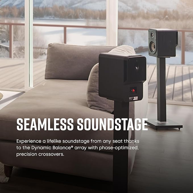 Bocina de repisa (PAR) Polk audio Signature Elite ES15 Negra