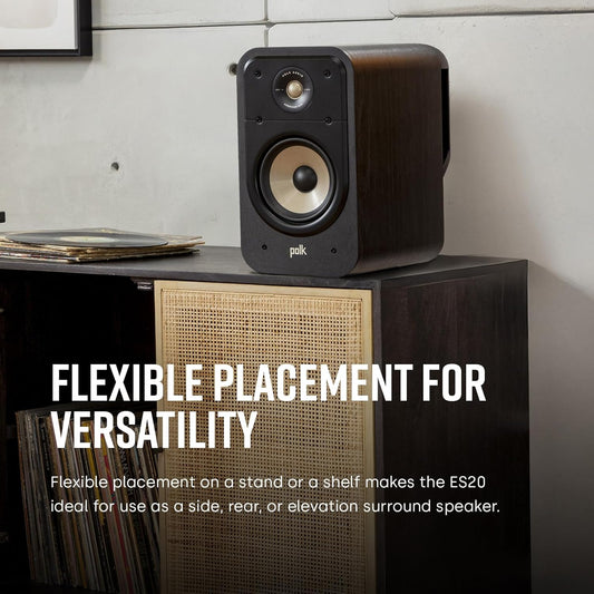 Bocina de repisa (PAR) Polk Audio Signature Elite ES20 Negra