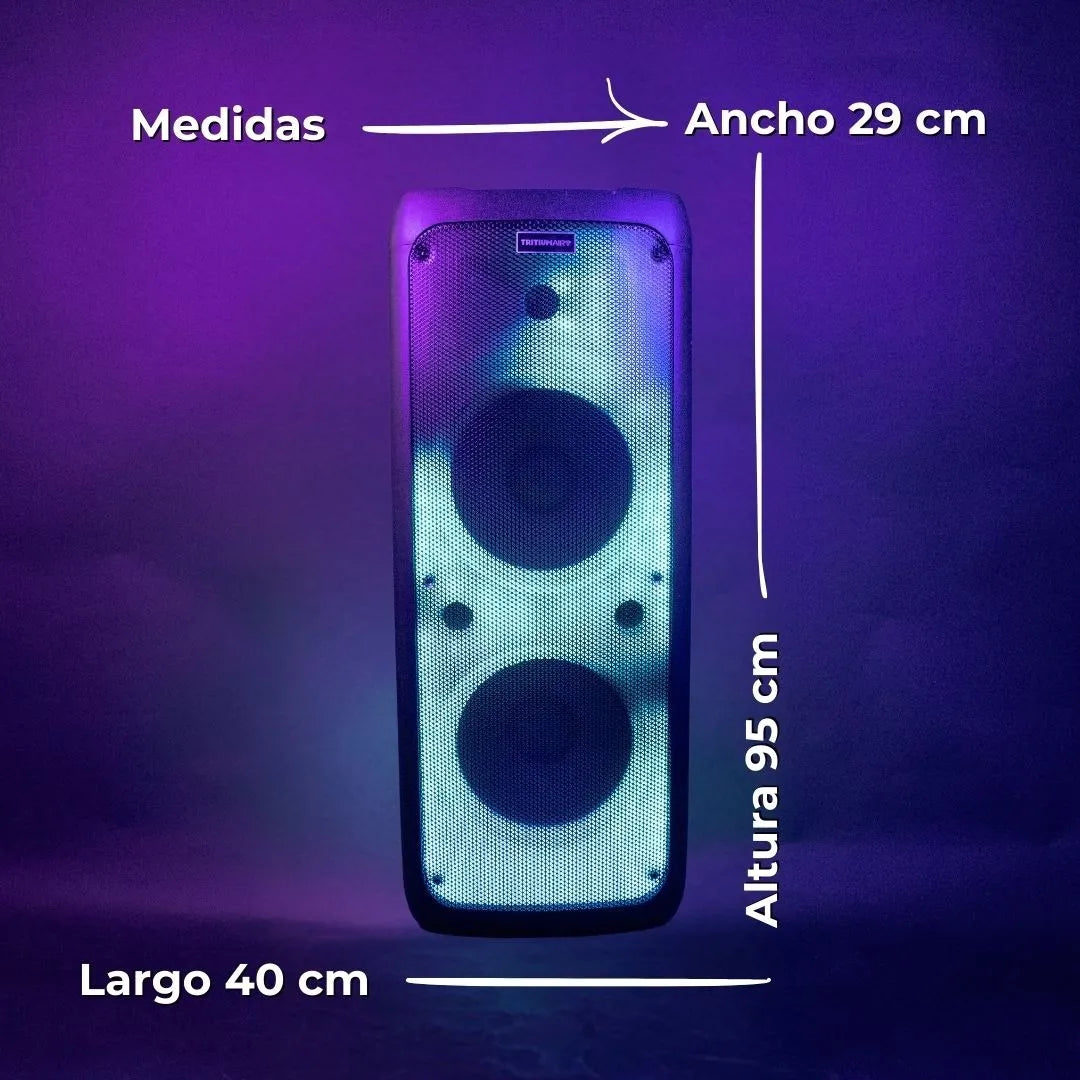 Bocina Torre 2x12 Tritium Air Bafle Fiestas