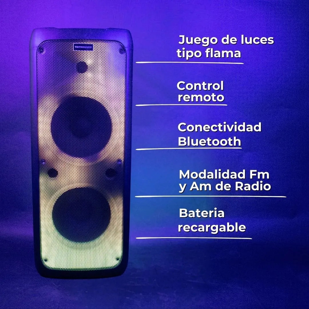 Bocina Torre 2x12 Tritium Air Bafle Fiestas
